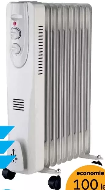 MAGNUM Calorifer pe ulei LE-150F1-7; 18 m²; 1500 W; 7 secțiuni