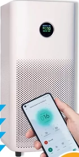 Mijia Smart Air Purifier 6, purificator de aer, 50 m², 443 m³/oră, HEPA, senzor