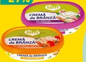 LATTI Cremă de brânză cu somon și mărar/usturoi, 135 g
