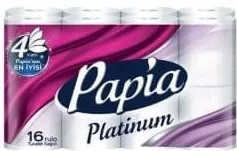 Hârtie igienică Papia Platinum, 16 role, 4 straturi; Ofertă valabilă 12-18.10.2026. În limita stocului disponibil; nu se cumulează cu alte promoții.