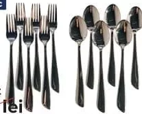 Linguri / furculițe în set Artesanato Alemato, 6 bucăți; promoție 1–18 octombrie 2026; preț cu card TOP: 55 lei (−15% cu cardul de fidelitate sau în aplicația UDS, statut TOP)