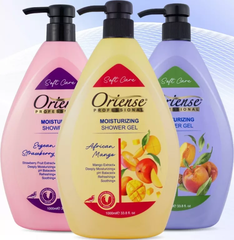 Gel de duș ORIENSE în sortiment, 1000 ml; preț exclusiv online; nu se cumulează cu alte promoții și reduceri