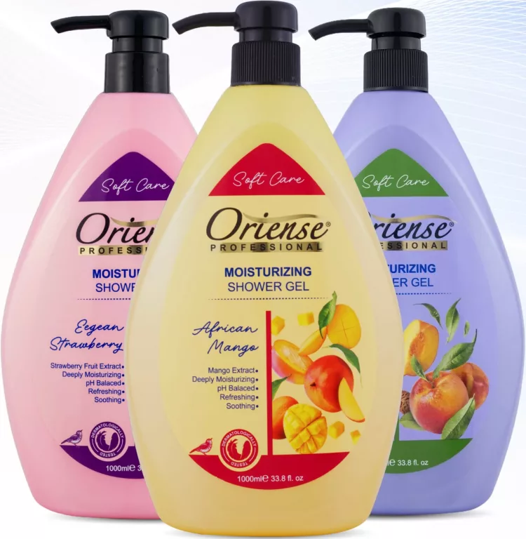 Gel de duș ORIENSE în sortiment, 1000 ml; preț exclusiv online; nu se cumulează cu alte promoții și reduceri