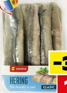 SL File de hering de Atlantic în ulei, sortiment divers, 280 g