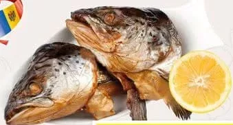 OCEAN FISH Capete de somon afumate la cald, kg