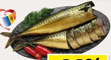 SL Macrou afumat la rece, kg