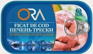 ORA Ficat de cod natural 120 g
