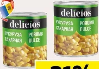 DELICIOS Porumb conservat 425 g