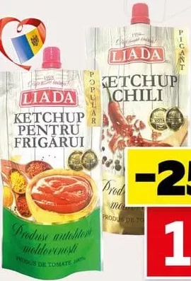 LIADA Ketchup Frigărui/Chilli 275 g