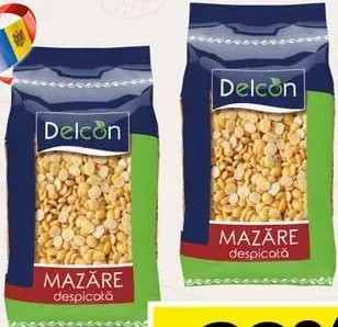 DELCON Mazăre despicată, 900 g