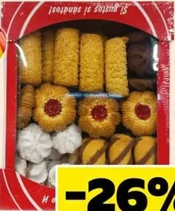 PANIFICAȚIE Biscuiți Asorti, 600 g