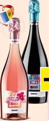 RADACINI VERO DI MOSCATO Vin spumant alb/roze dulce, 0,7 L