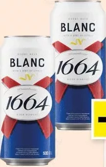 KRONENBOURG BLANC 1664 Bere blondă 0.5 L