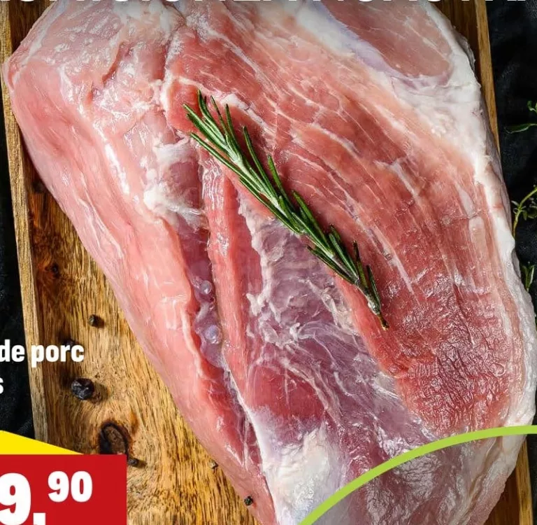 Spată de porc fără os, țară de origine Moldova, preț/kg