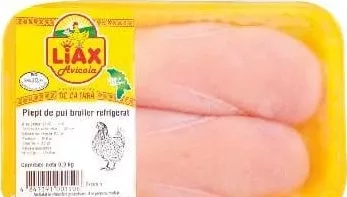 AVICOLA LIAX Piept de pui dezosat fără piele, refrigerat, 900 g