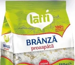 LATTI Brânză de vaci, 9% grăsime, 350 g
