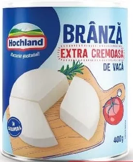 HOCHLAND Brânză extra cremoasă, 50% grăsime, 400 g