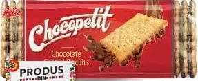 NEFIS CHOCO PETITE Biscuiți glazurați, ciocolată, 275 g