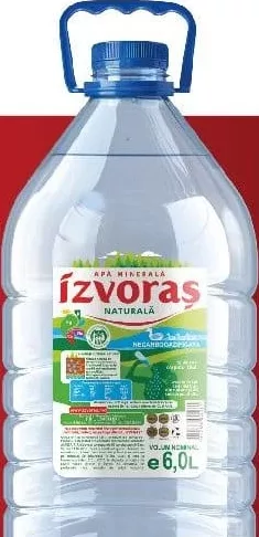 IZVORAȘ Apă minerală plată, 6,0 l