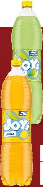 JOY’S Băutură răcoritoare carbogazoasă, limo / banană-căpșună / mohito, 1,5 l