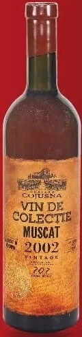 CHATEAU COJUȘNA Vin licoros alb dulce Muscat 2002, 0,75 l