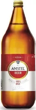 AMSTEL Bere blondă, 5% alcool, 1 l