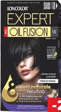 LONCOLOR EXPERT OIL FUSION Vopsea pentru păr fără amoniac, diverse nuanțe, 1 buc