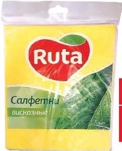 RUTA Lavete din vâscoză, 3 buc
