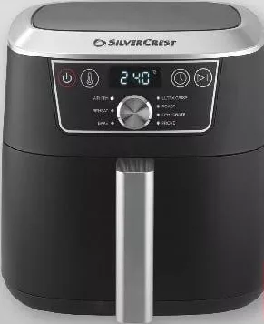 SILVERCREST Friteuză cu aer cald, 2150 W, capacitate cca. 6,7 l, 7 programe preinstalate, 1 buc