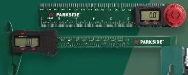 PARKSIDE Șubler digital / Riglă digitală, include baterie: 1×CR2032, 1 buc