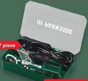 PARKSIDE Pistol de lipit, 17 piese, 1 set