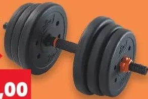 CRIVIT Ganteră, 10 kg, 9 piese, 1 set