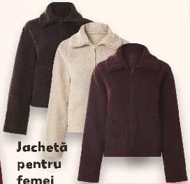 ESMARA Jachetă pentru femei, S–L, 100% poliester, 1 buc