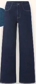 ESMARA Pantaloni din denim pentru femei, 36–44, 1 buc