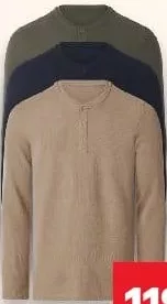 ESMARA MEN Bluză pentru bărbați, M–XXL, 1 buc