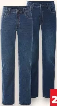 ESMARA MEN Pantaloni din denim pentru bărbați, 48–56, 99% bumbac, 1% elastan, 1 buc
