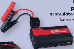 MY PROJECT Dispozitiv mobil pornire auto 12 V, acumulator litiu-ion 12000 mAh, lanternă cu LED integrată, 1 buc