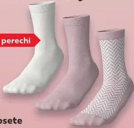 OYANDA Șosete pentru femei, 35–42, min. 66% bumbac, 7 perechi, 1 set