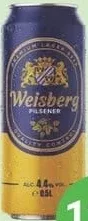 Bere WEISBERG Pilsner 500ml