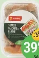 Asorti de macrou/somon/hering în ulei SLAVENA LUX 250g