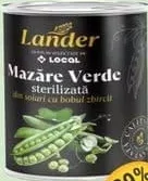 Mazăre conservată LANDER 425ml/252g