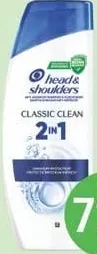 Șampon HEAD&SHOULDERS Classic Clean 2 în 1 400ml