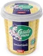 Smântână Căsuța Mea Premium 15%, 350 g