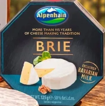 Brânză cu pastă moale Alpenhain Brie 125g