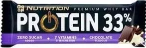 Batonaș proteic Go On 33%, fără zahăr, ciocolată, 50 g