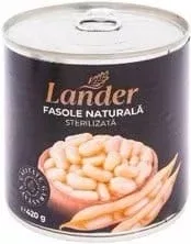 Fasole naturale Lander 420 g