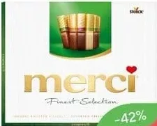 Bomboane Merci Finest Selection 250 g