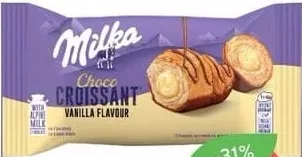 Croissant Milka Choco Croissant cu vanilie 50 g
