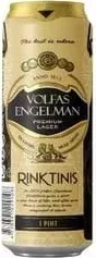 Bere Volfas Engelman Balta Pinta, blondă nefiltrată, doză 568 ml
