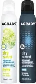 Deo spray Agrado Dry Control 72 h, 200 ml